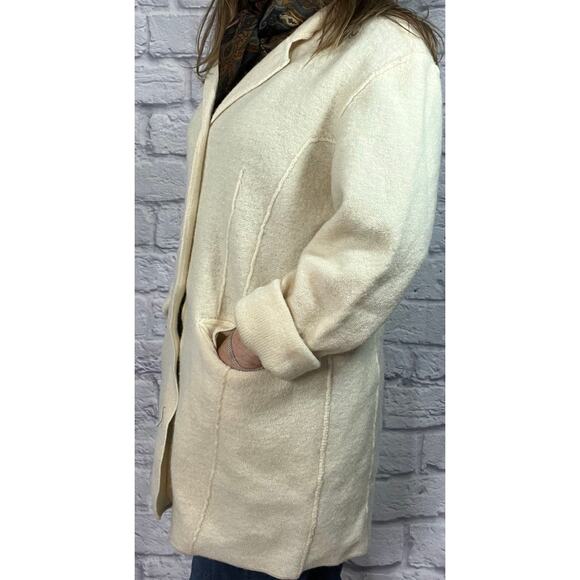 Vintage Studio Works 100% Wool Button Up Cardigan - Picture 3 of 8